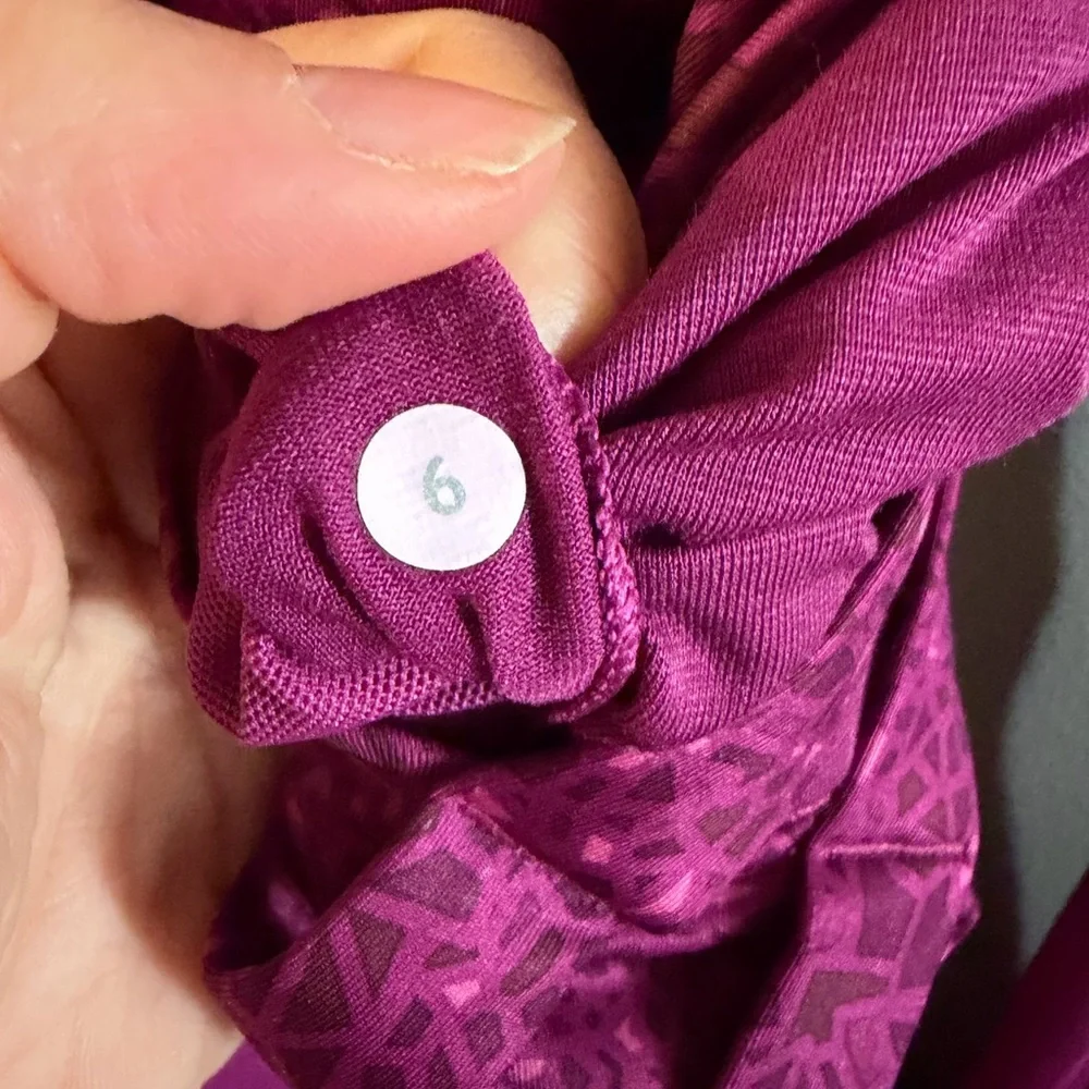 Lululemon purple regal plum luxtreme ready & go strappy tank top - Picture 4 of 4